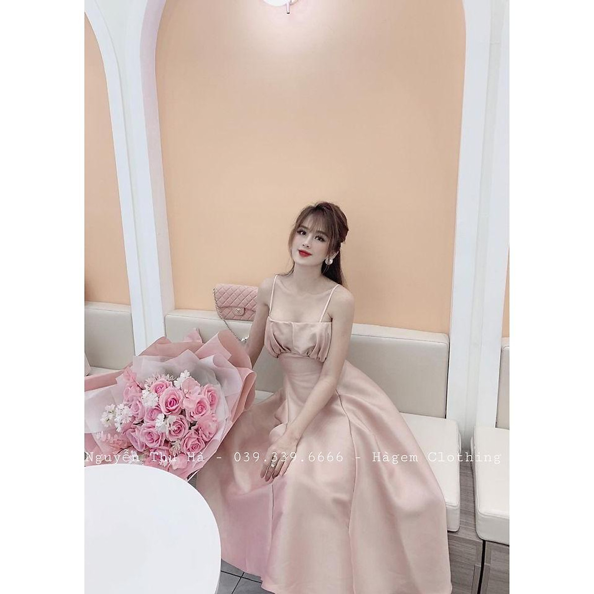 Thời Trang 20Again  Váy xòe 2 dây cúp ngực 20AGAIN thiết kế sang chảnh  chất tafta cao cấp DEA1591 Giá gốc 785000 Giá sale 299000 Màu sắc Đen  Hồng nhạt Trắng