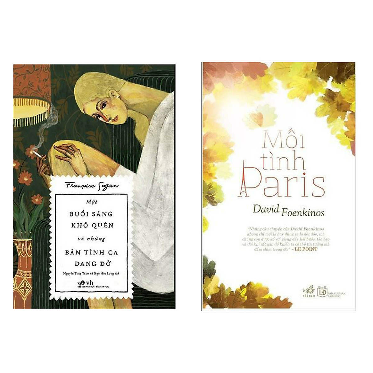 Combo 2 Cuốn Văn Học Nước Ngoài Hấp Dẫn Người Đọc : Một Buổi Sáng Khó Quên Và Những Bản Tình Ca Dang Dở + Mối Tình Paris