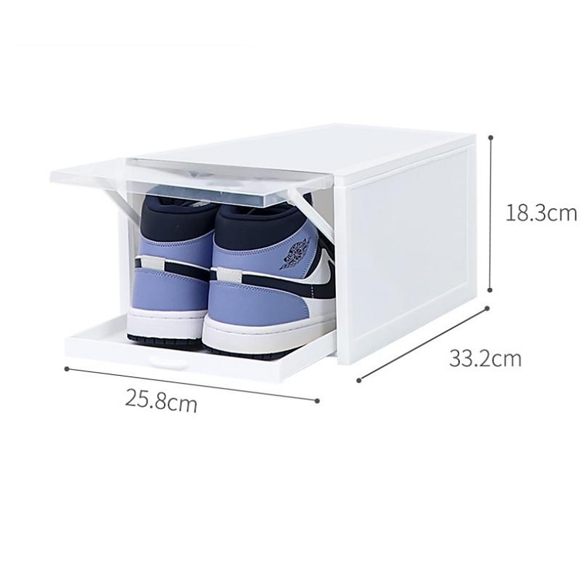 Combo 3 Hộp đựng giày thể thao kéo ra tự động mở nắp