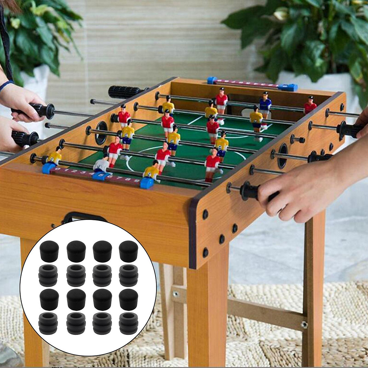 Rod Bumpers End Caps Standard Foosball Tables Fussball Parts Foosball