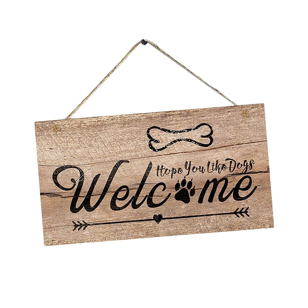 Welcome Sign for Front Door Wall Art Decor for Holiday Window ...