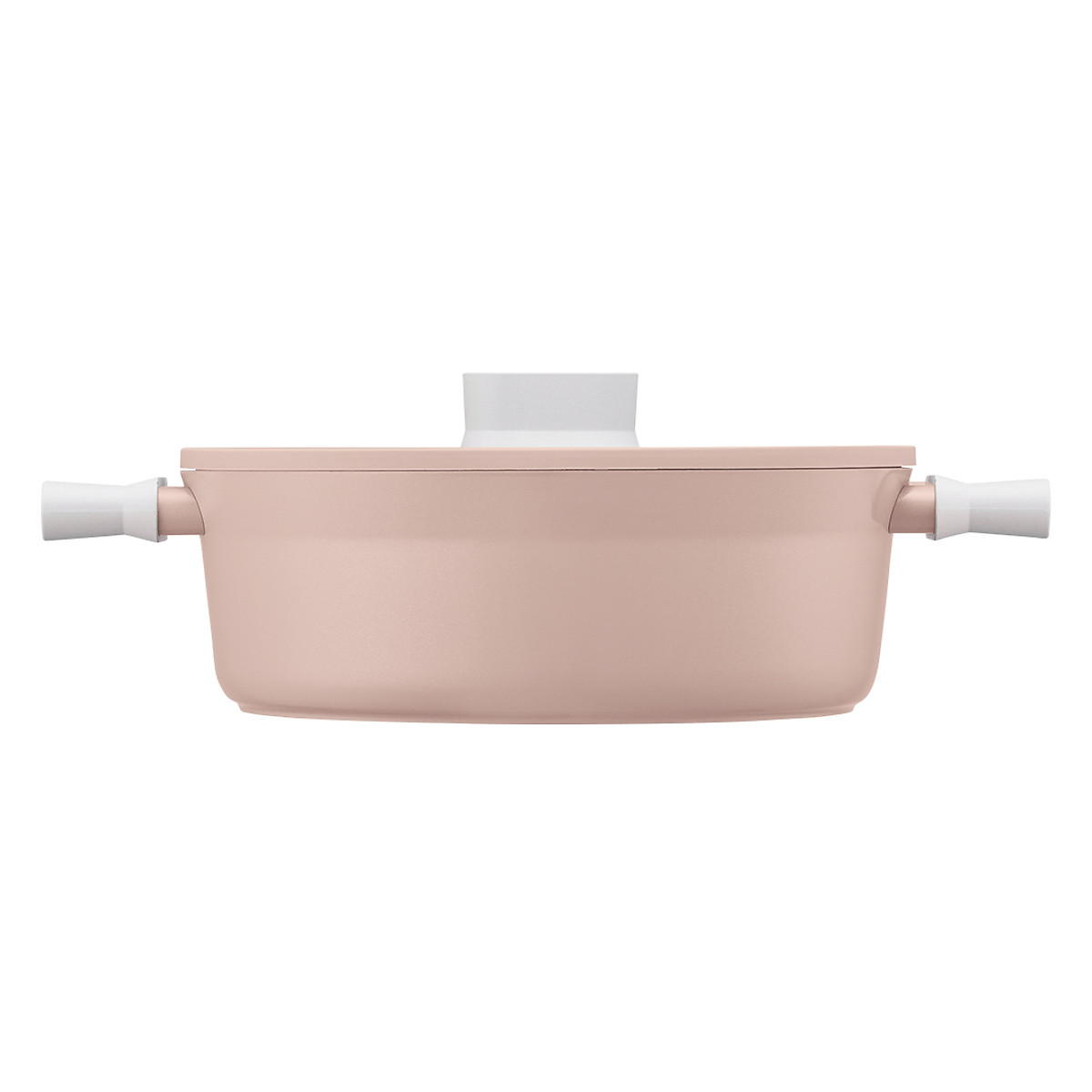 Nồi Thấp Suit LocknLock CSU1242PIK – 24cm - Màu Pink