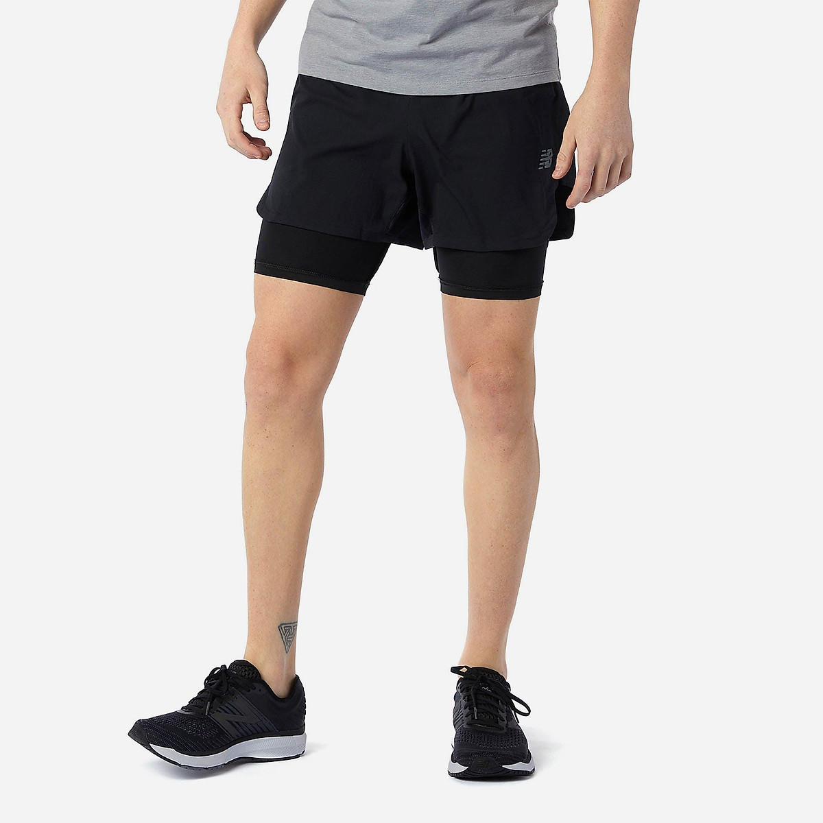 Quần ngắn thể thao nam New Balance - MS11279BK (form Quốc tế)