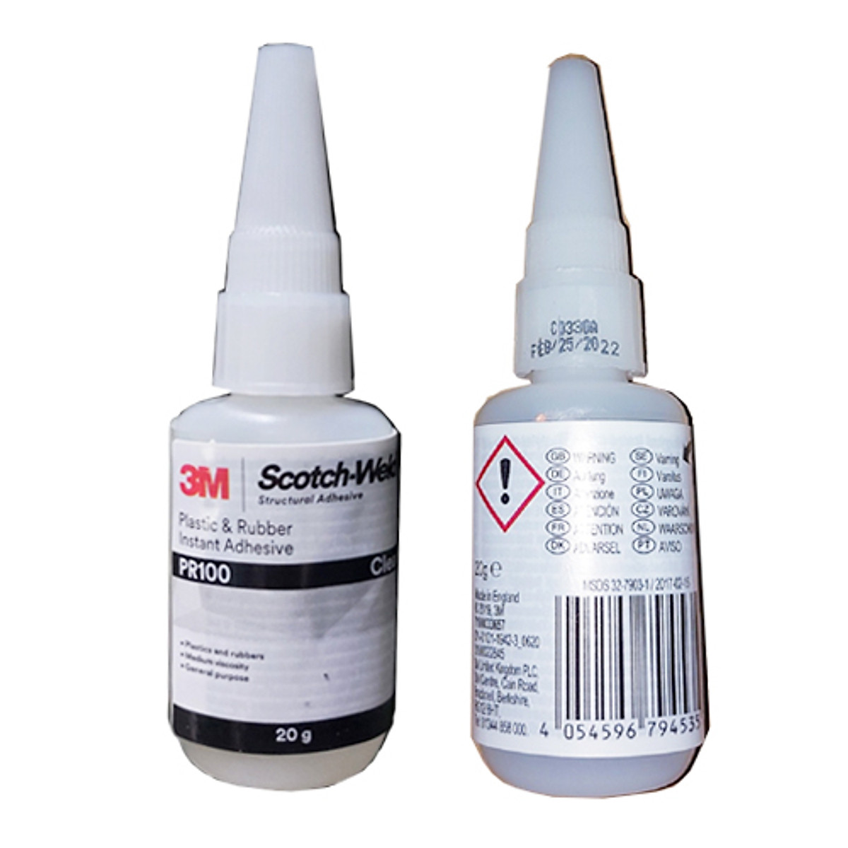 Keo dán đa năng siêu dính Scotch-Weld 20g 3M PR100