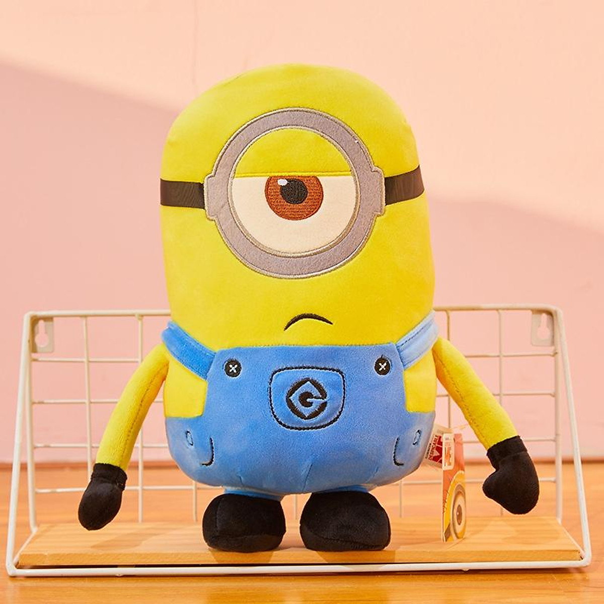 Thú Nhồi Bông Hình Minion Dễ Thương Chất Lượng Cao - Thú Nhồi Bông