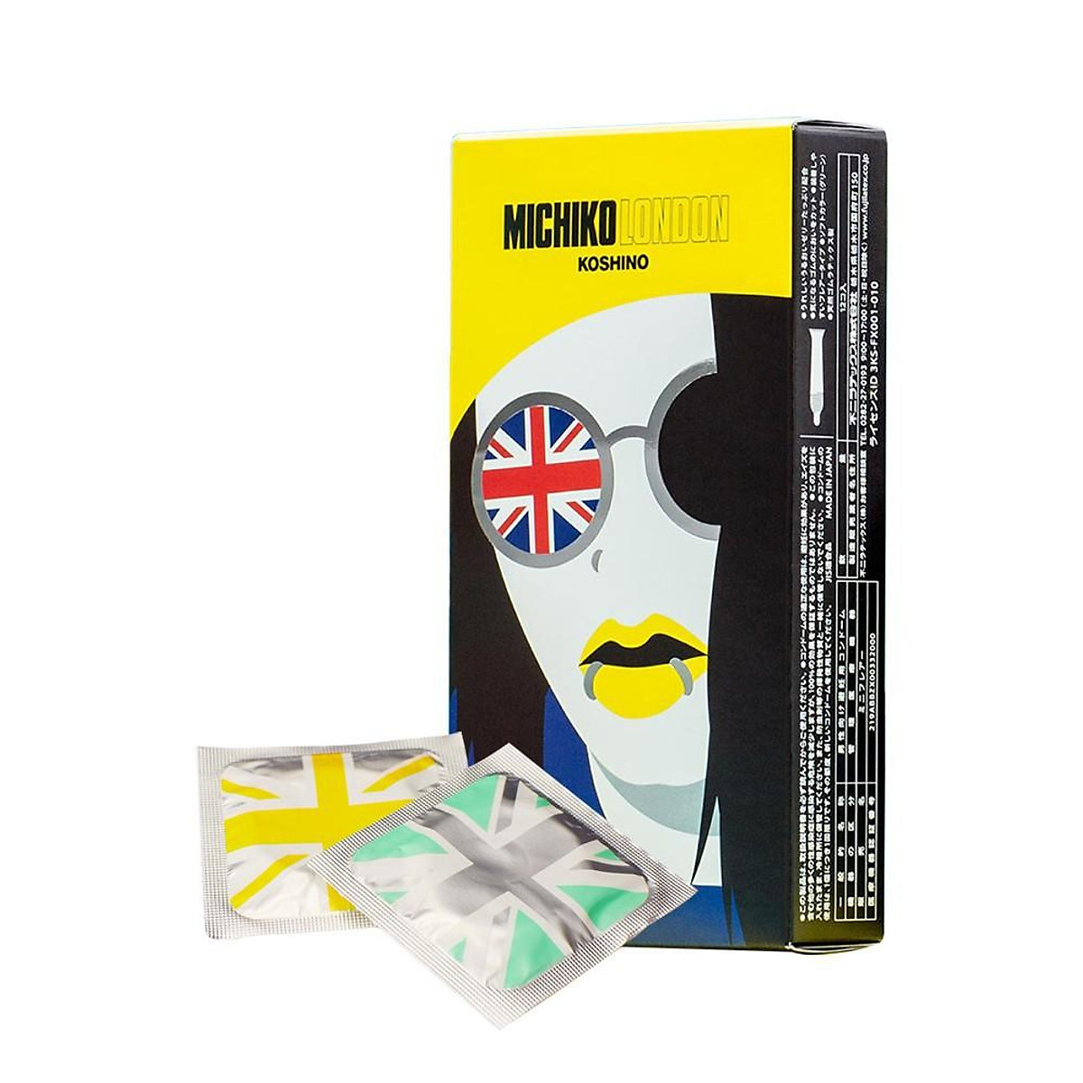 FUJILATEX - Bao cao su Michiko London 500 (6 chiếc) - Hàng Nội Địa Nhật