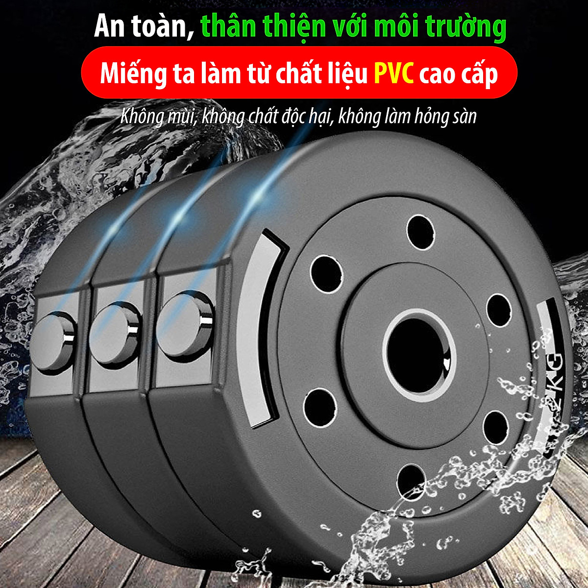 Tạ đôi, Tạ tay (Chọn Lực Nặng Của Tạ 20kg ,30kg, 40kg Tùy chọn) tập tay đẩy kết hợp, tạ nam nữ tập gym tập thon tay Giá tốt Hàng Chuẩn ( hàng nhập khẩu）