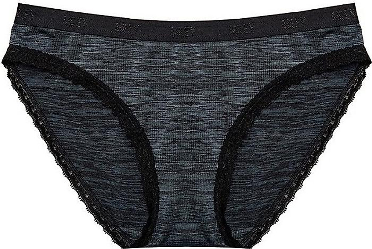 Bộ 7 Quần Lót Thun Lụa Viền Ren Miley Lingerie (Giao Màu Ngẫu Nhiên)