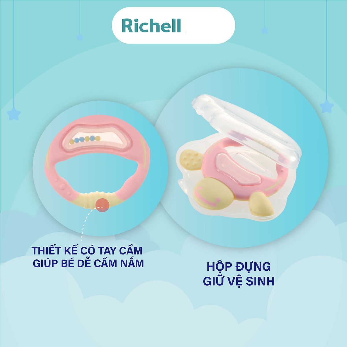 Gặm nướu tròn Richell