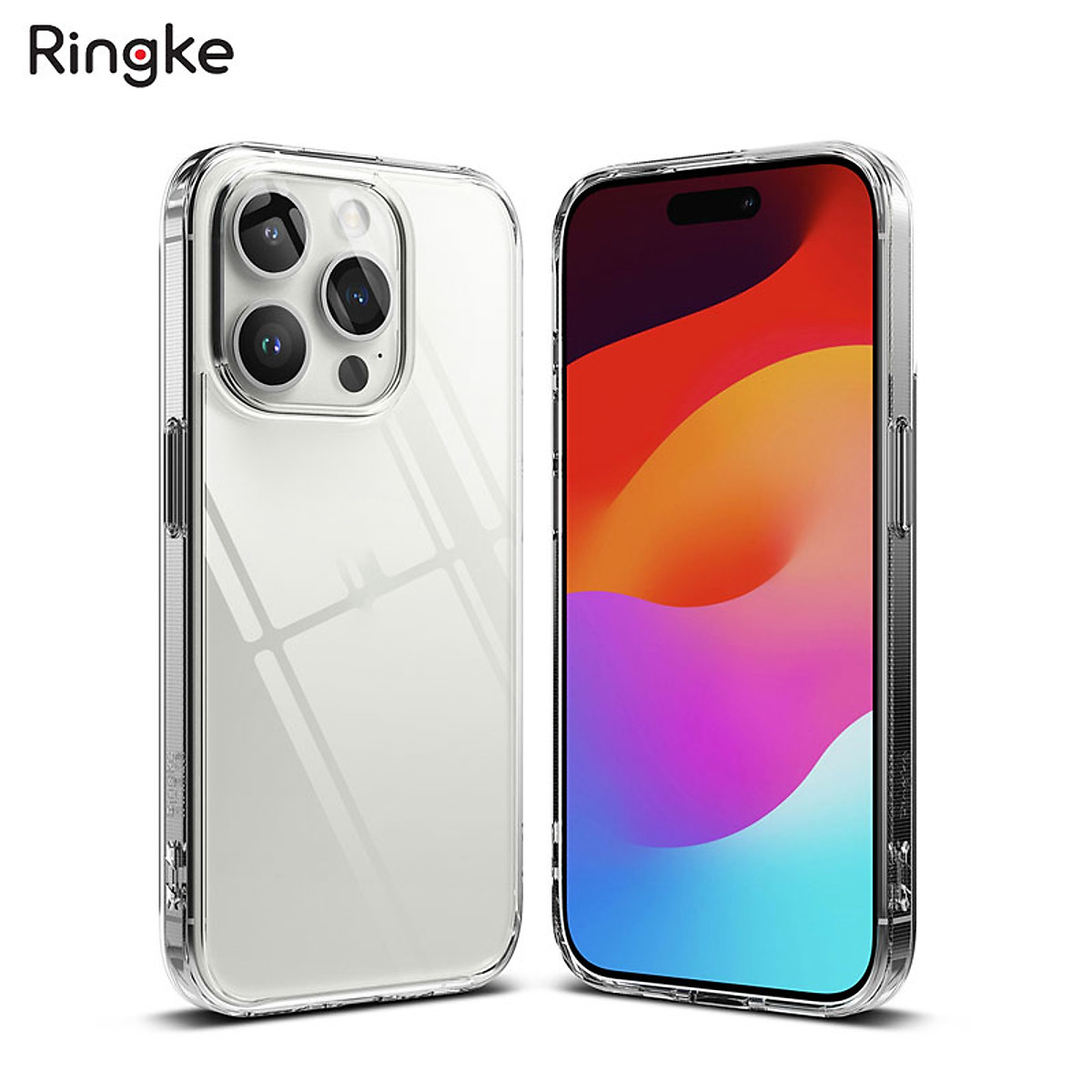 Ốp lưng dành cho iPhone 15 Pro Max/15 Pro/15 Plus/15 RINGKE Fusion - Hàng Chính Hãng