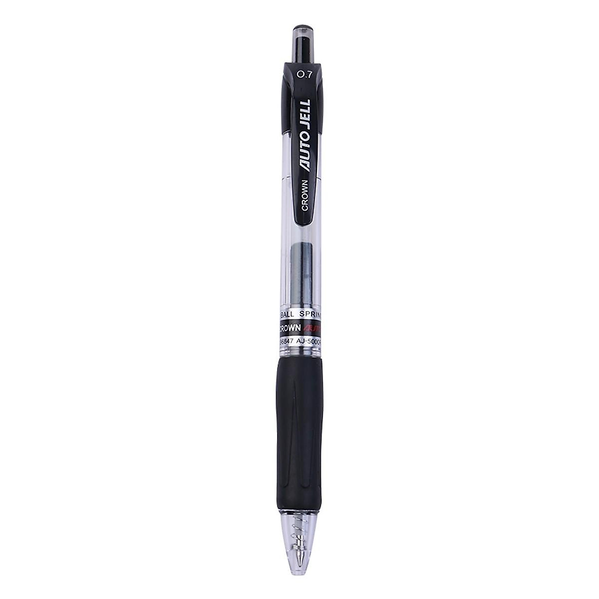 Bút Gel Crown AJ - 5000R (Mực Đen)