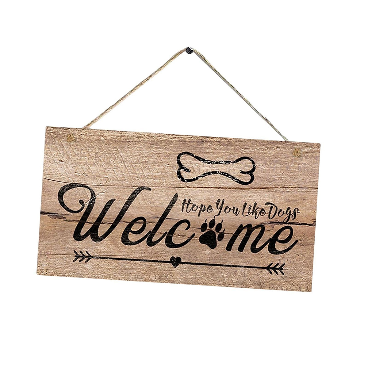 Welcome Sign for Front Door Wall Art Decor for Holiday Window ...