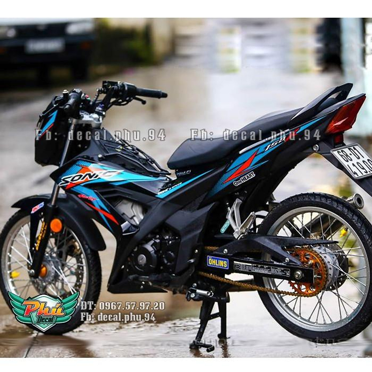 Giá xe Honda Sonic 150R 2020 màu đen nhập khẩu Indo