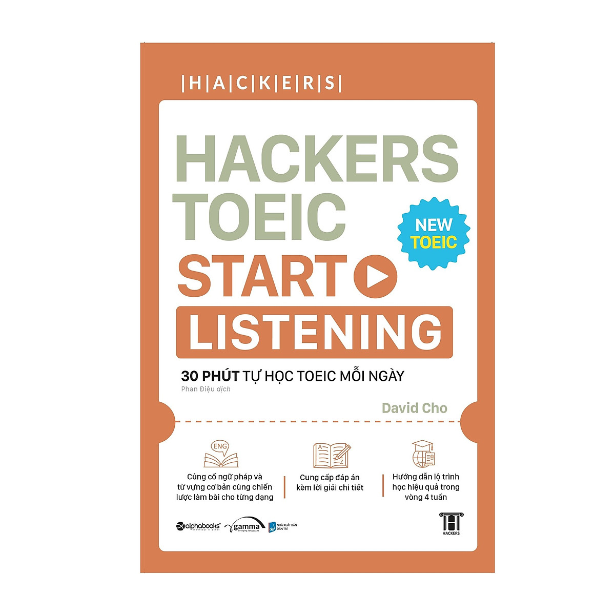Combo Sách Hacker TOEIC - 30 Phút Tự Học TOEIC Mỗi Ngày : Hackers TOEIC Start Listening + Hackers TOEIC Start Reading