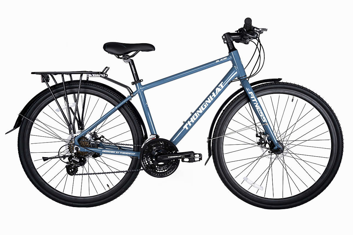Xe đạp thể thao Thống Nhất Touring Blade 700C khung nhôm, đi dây âm sườn