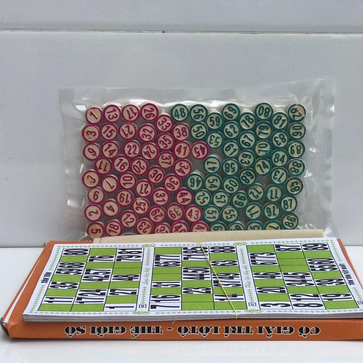 Bộ Đồ Chơi Cờ Lô Tô Bingo Lotto Việt - Trò chơi dân gian
