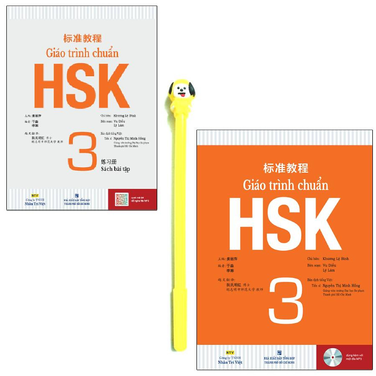 Combo Giáo Trình HSK 3 - Sách Bài Học (Kèm MP3) và Giáo Trình HSK 3 - Sách Bài Tập (Kèm MP3) ( Tặng Kèm Sổ Tay)