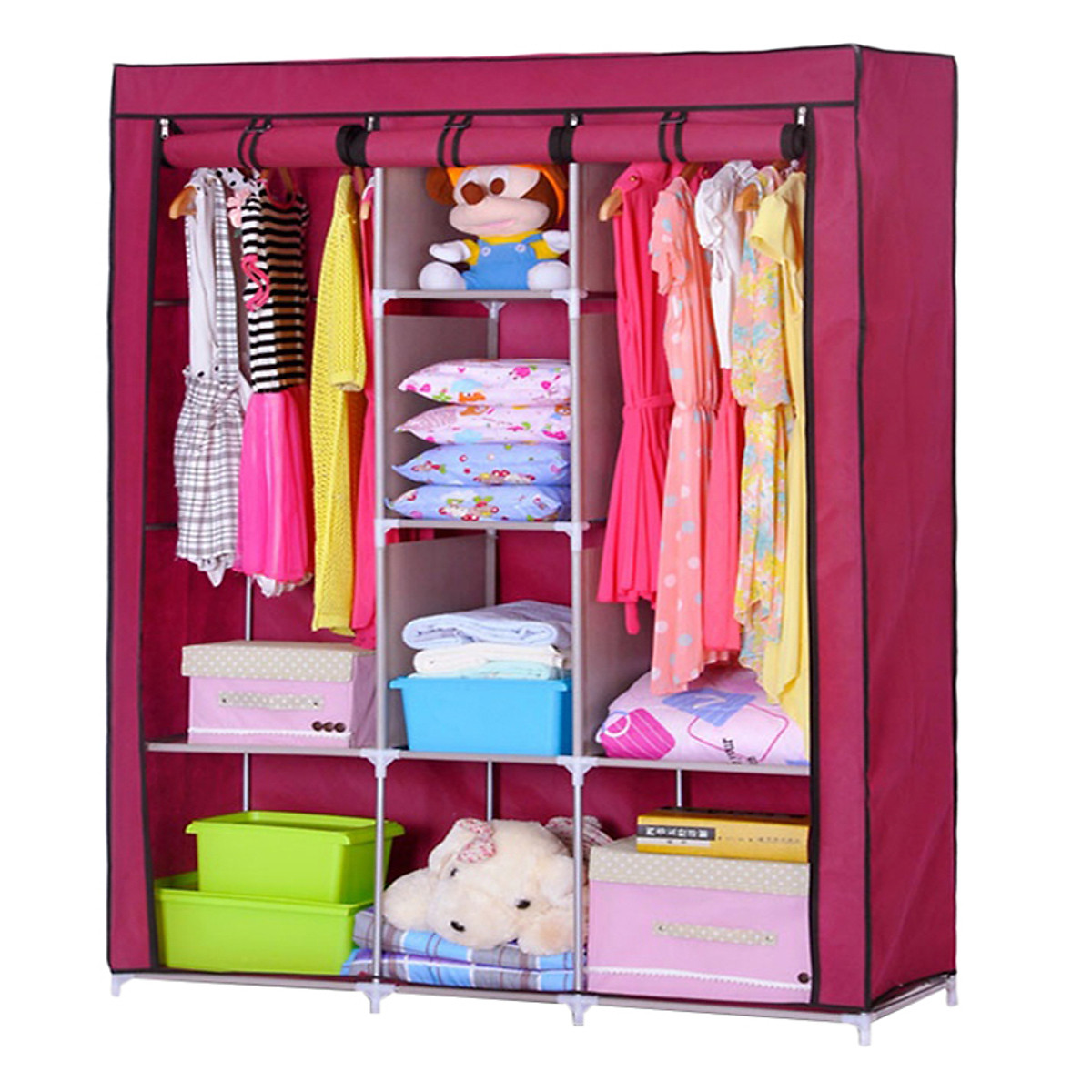 Tủ vải khung inox&nbsp;