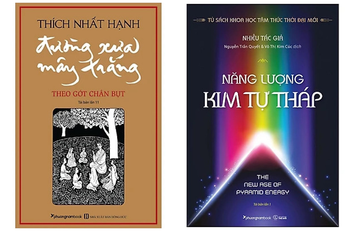 Combo 2Q: Đường Xưa Mây Trắng (Bìa Mềm) + Năng Lượng Kim Tự Tháp Thời Đại Mới (Tủ Sách Khoa Học Tâm Thức Thời Đại)(Tái Bản)