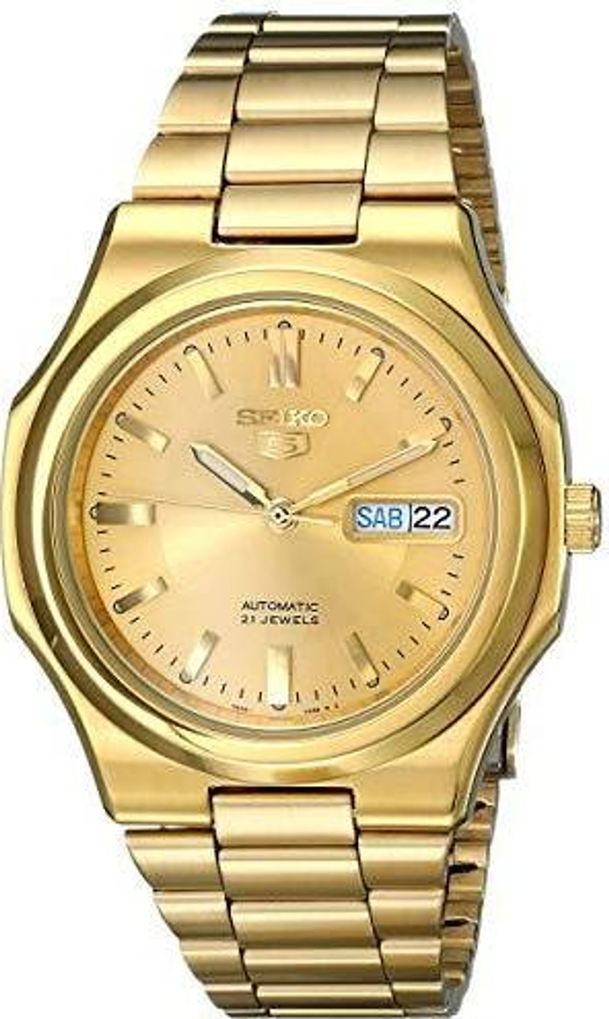 Mua Seiko Men's SNKK52 Seiko 5 Automatic Gold-Tone Stainless Steel Bracelet  Watch