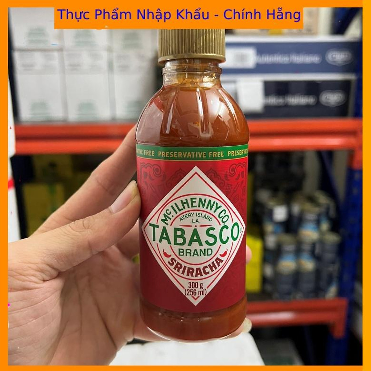 Tương ớt sriracha hiệu tabasco 300g Tương ớt
