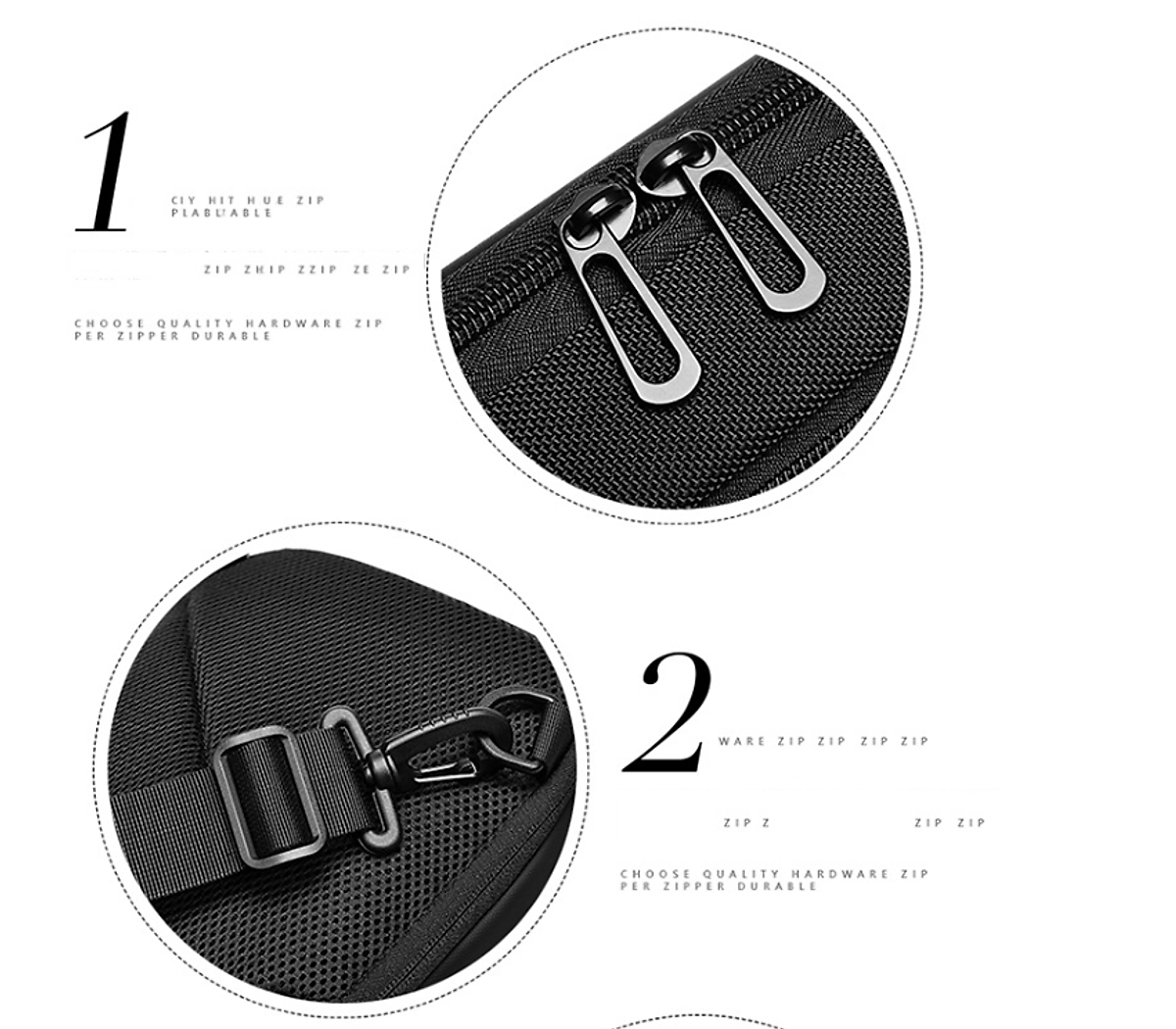 Túi đeo chéo nam đa năng cao cấp phong cách cá tính mới