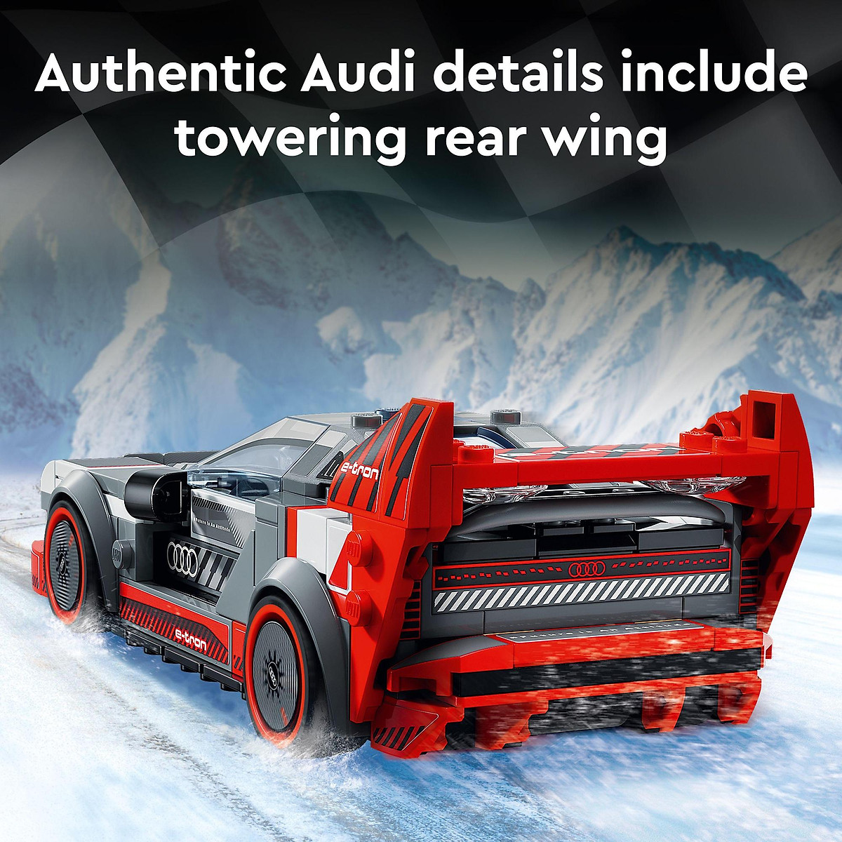 LEGO SPEED CHAMPIONS Đồ chơi lắp ráp Siêu xe thể thao Audi S1 e-tron quattro
