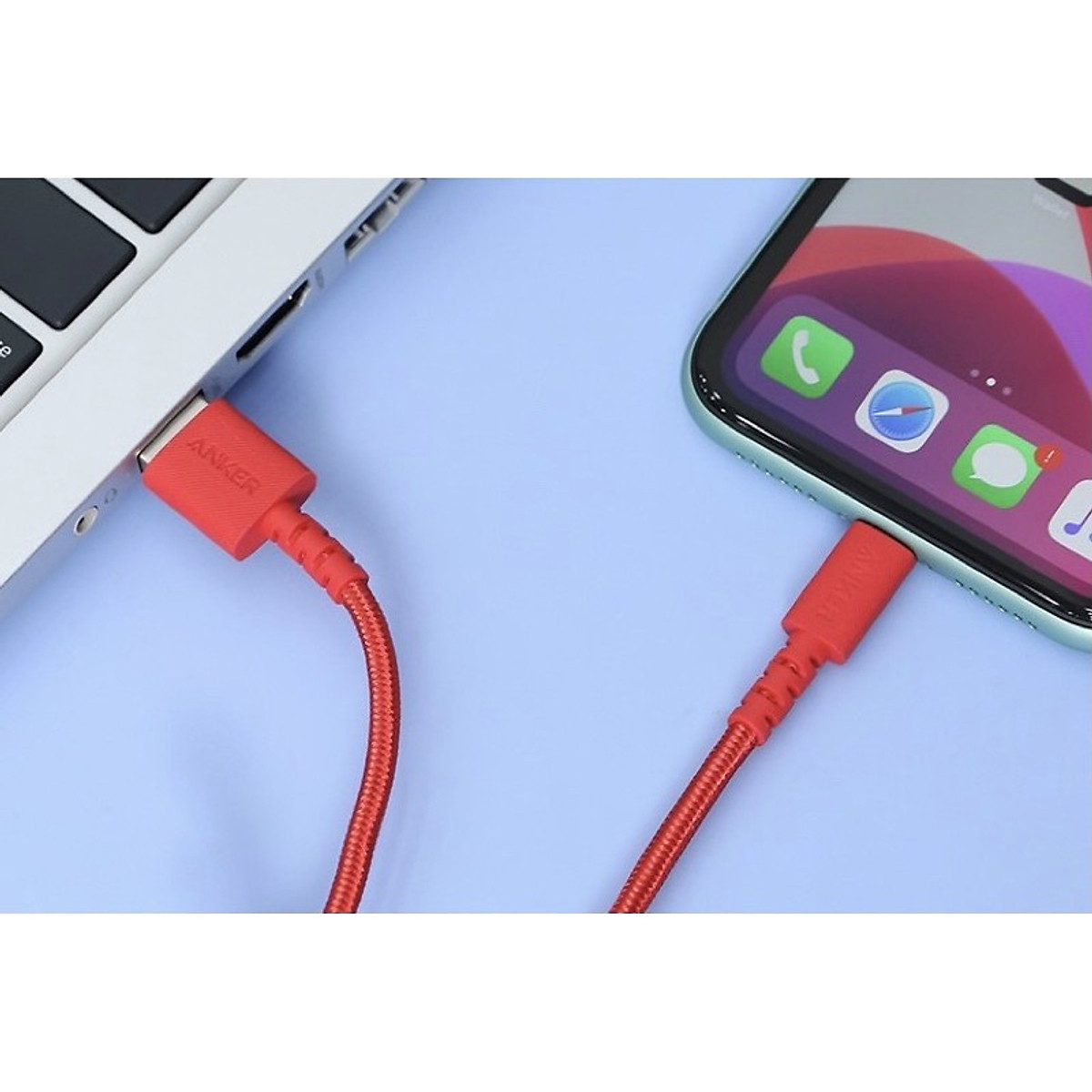 Dây Cáp Sạc Li.ght.ning Chuẩn M.F.i Cho i.Phone Anker Li.ght.ning PowerLine Select+ A8012 0.9m / A8013 1.8m - Hàng Chính Hãng