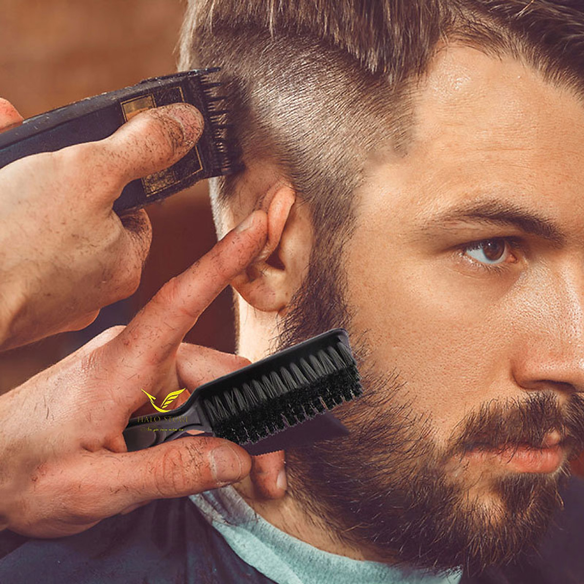 Chổi Phủi Tóc Barber Cho Nam - Đồ Phủi Tóc Khi Cắt Tóc Dành Cho ...