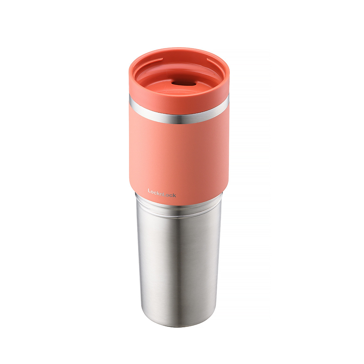 Bình giữ nhiệt Slo 2in1 with tumbler LocknLock LHC4332 (Bình giữ nhiệt và cốc nhựa) 600ml