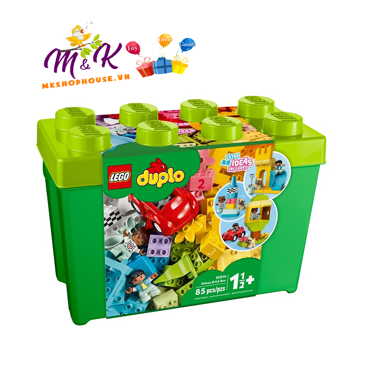 Thùng Gạch Trung Classic Sáng Tạo  LEGO Classic 10696 484 Chi Tiết   Lazadavn