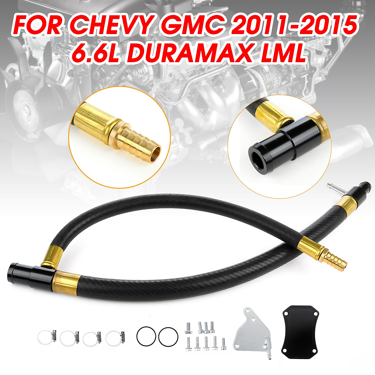 Mua EGR Valve Cooler Delete Kit For Chevy GMC 20112015 6.6L Duramax LML