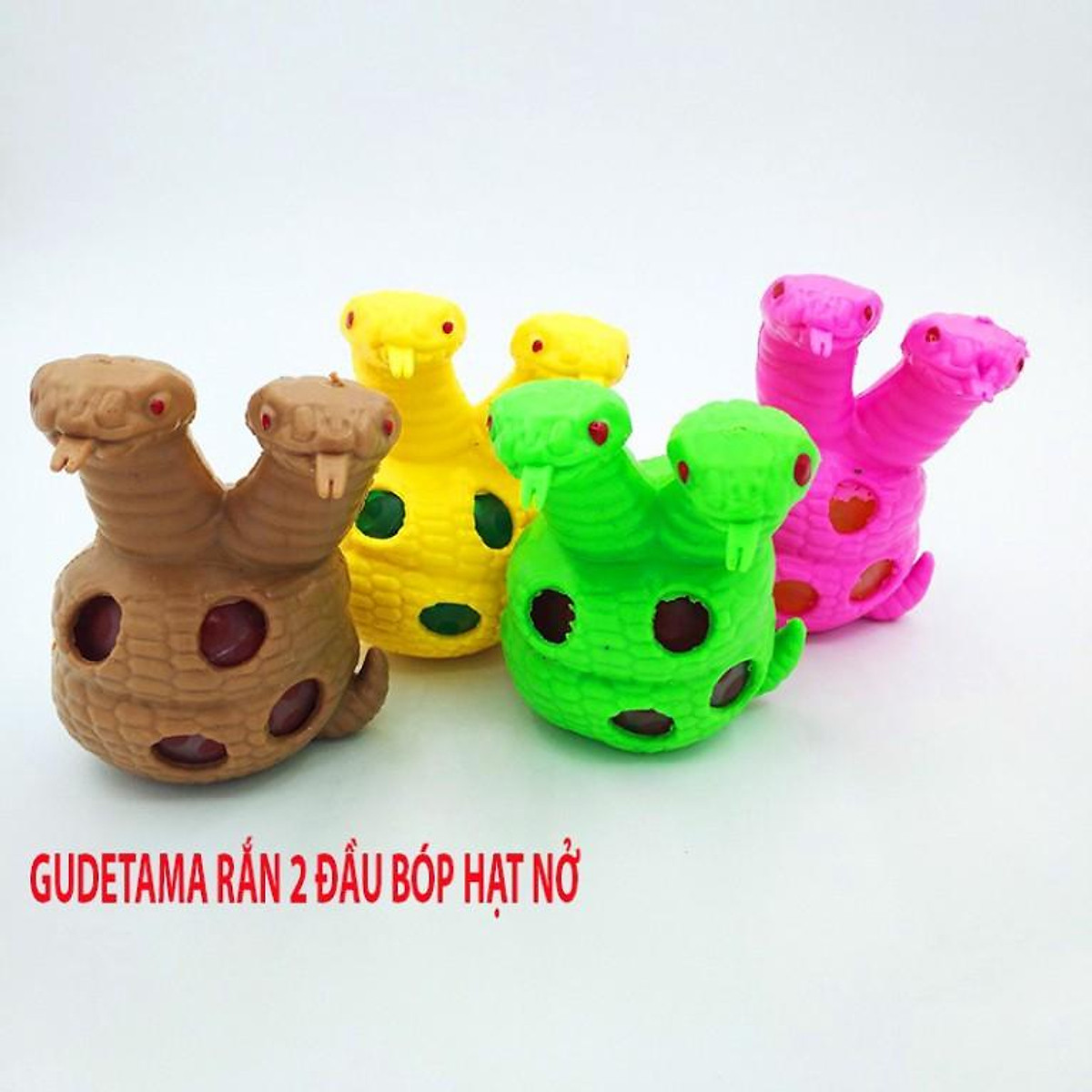 Mua (4 MÀU) gudetama Squishy Hình Con Rắn 2 đầu dễ thương bóp ra ...