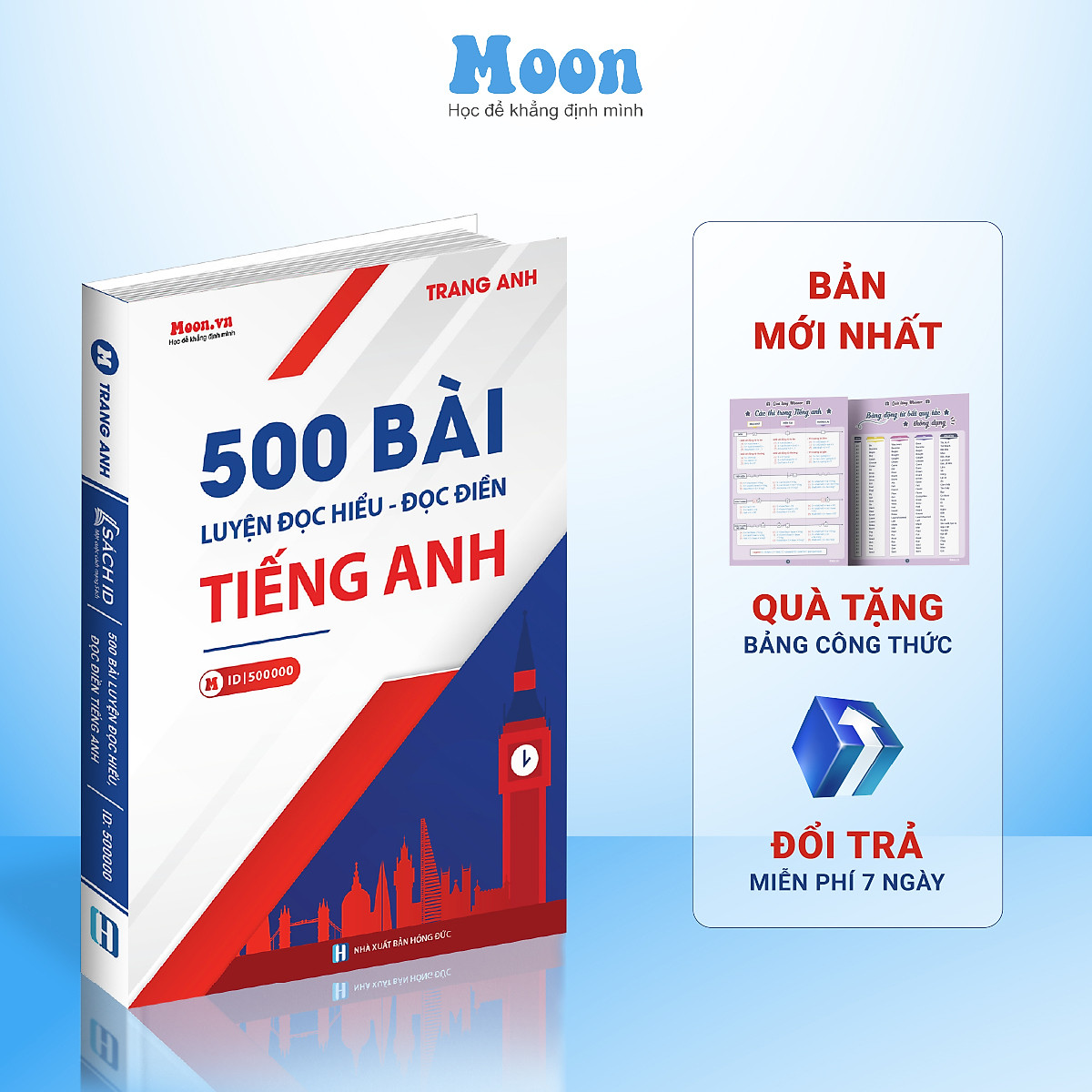 500 bài luyện Đọc Hiểu – Đọc Điền Tiếng Anh