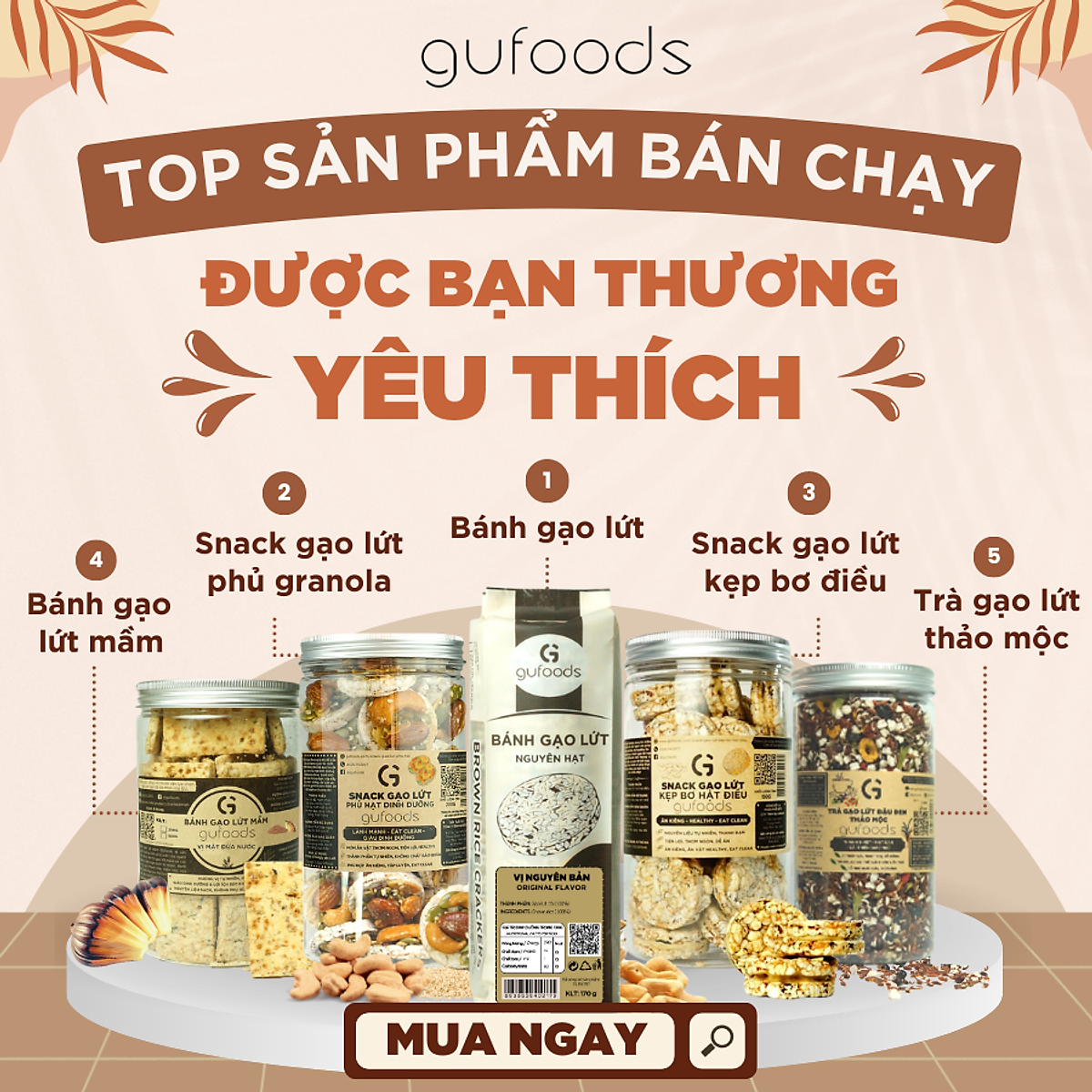 Muối hồng Himalaya GUfoods (dạng hạt mịn) - Tự nhiên, Giàu khoáng chất vi lượng, Không phụ gia, Không tinh chế
