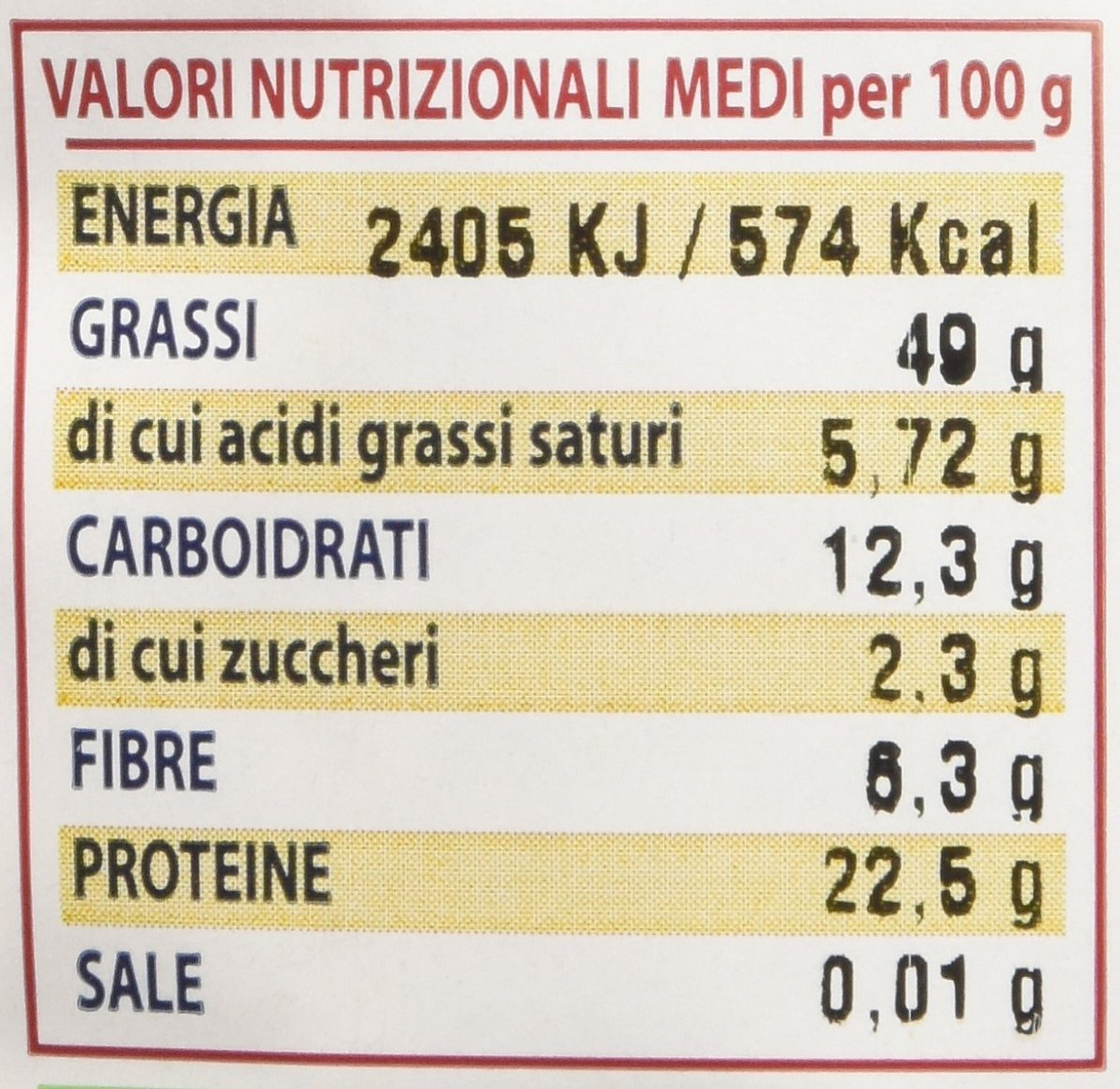 Hạt hướng dương hữu cơ đã bóc vỏ Sottolestelle 250g Organic Sunflower Seeds