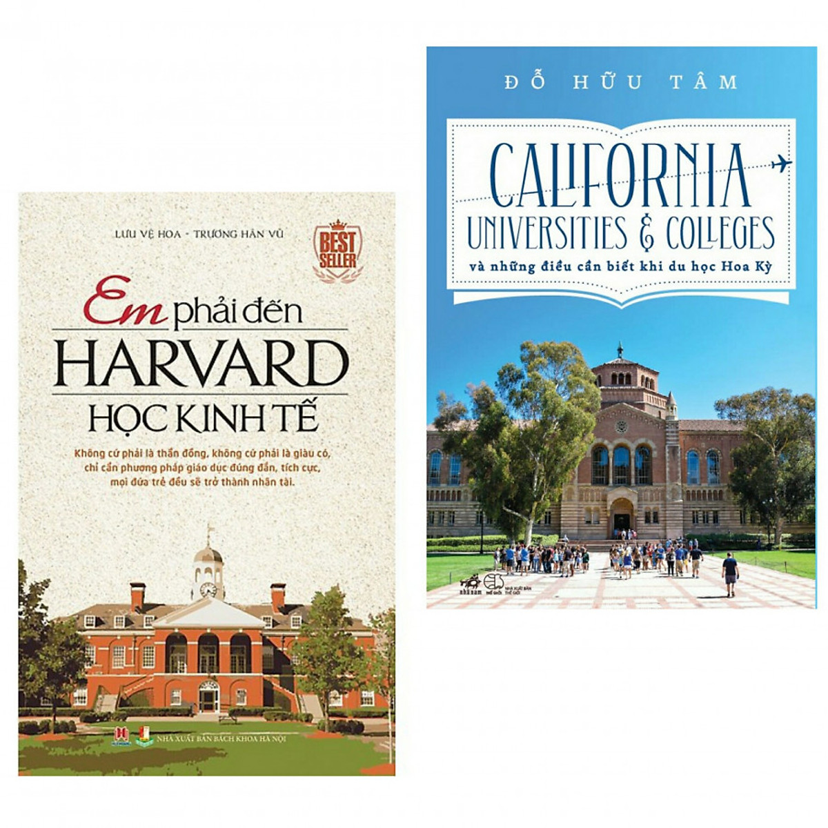 Combo em phải đến harvard học kinh tế + california và những điều cần biết khi du học tại Hoa Kỳ(bản đặc biệt tặng kèm bookmark)