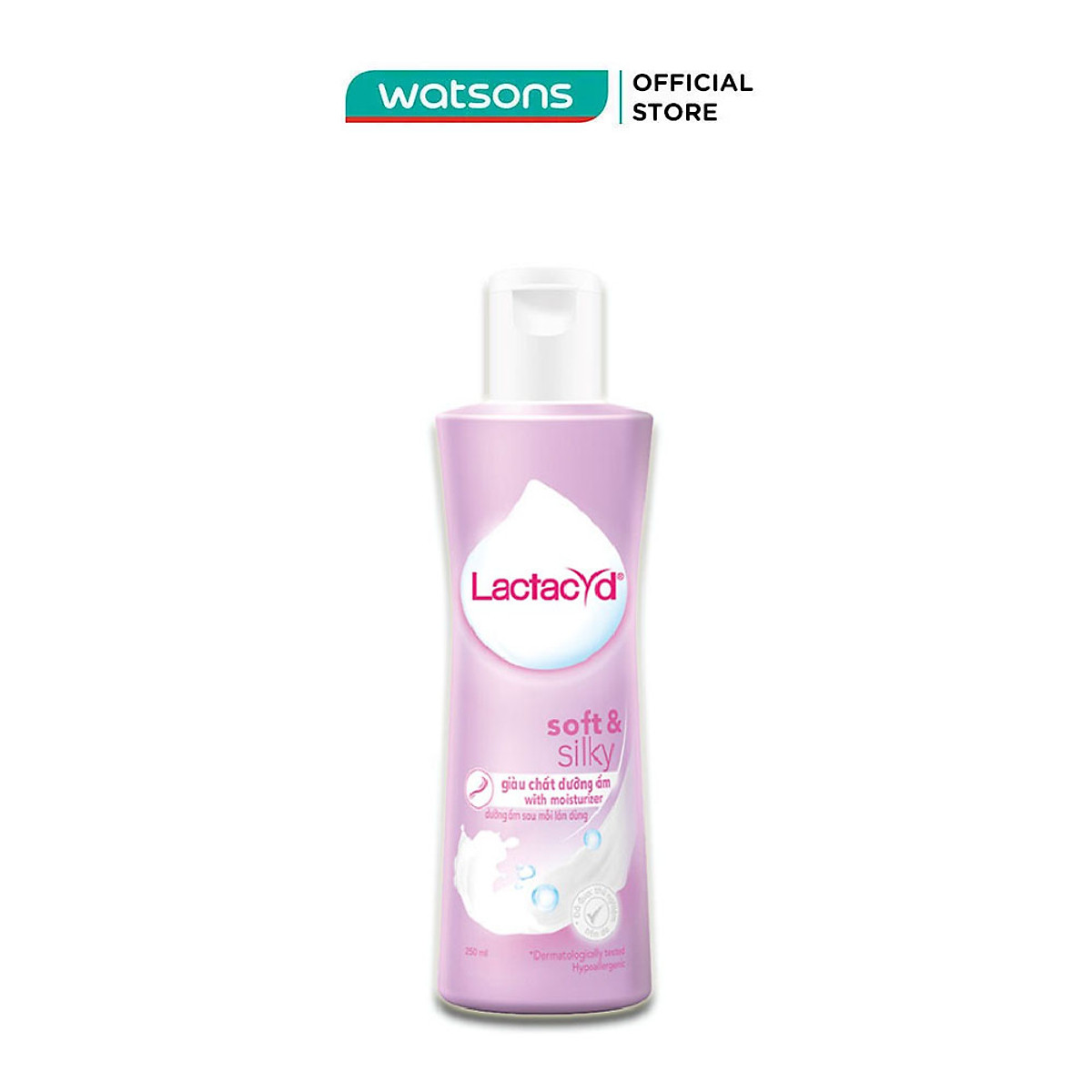 Dung Dịch Vệ Sinh Phụ Nữ Lactacyd Soft And Silky 250ml