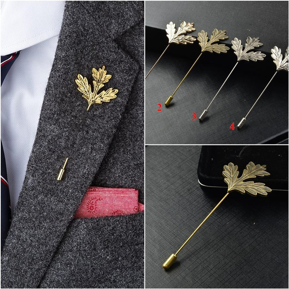 Phụ kiện cài cáo vest nam