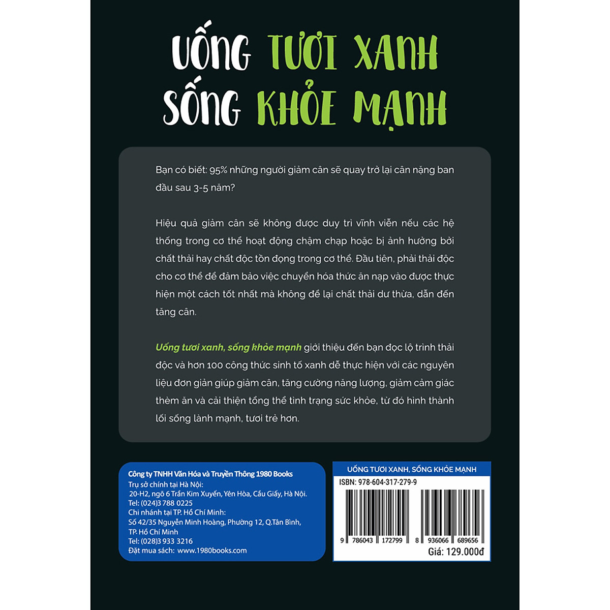 Uống Tươi Xanh Sống Khỏe Mạnh