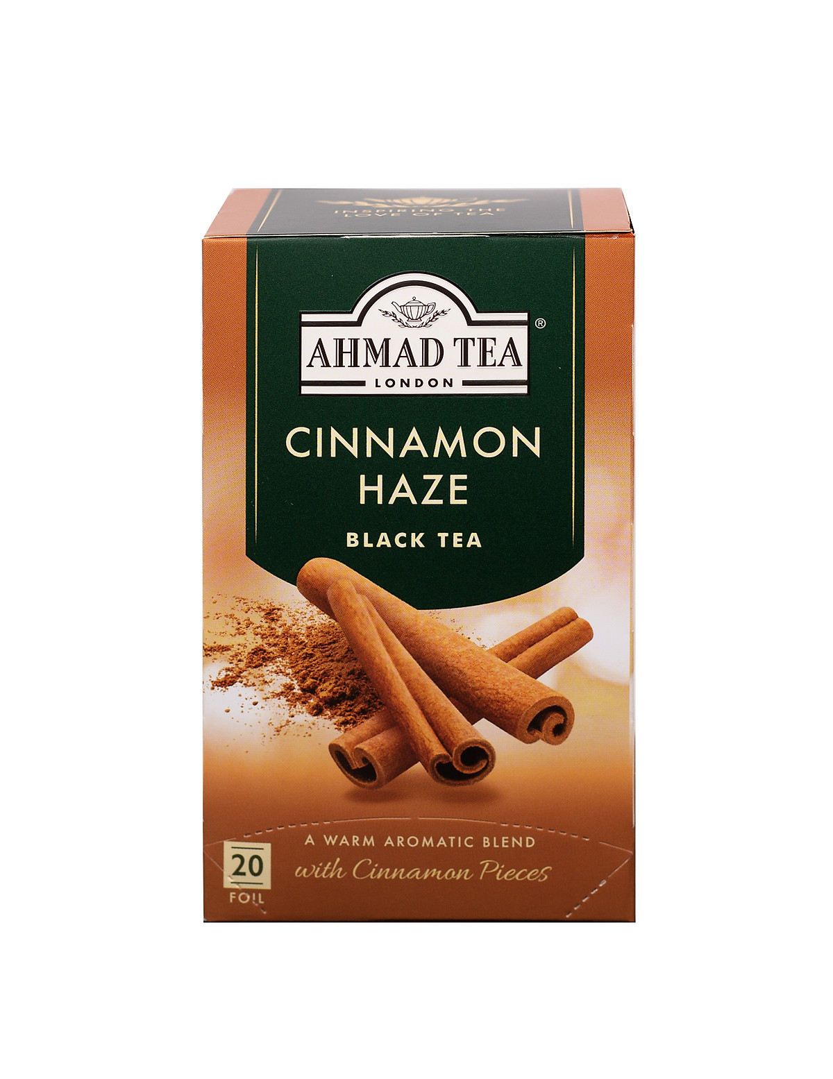 TRÀ AHMAD ANH QUỐC - QUẾ (40g) - Cinnamon Haze - Thức uống hoàn hảo trong những ngày lạnh