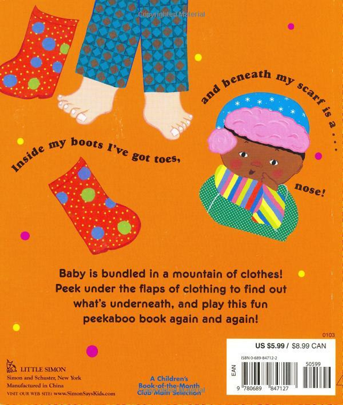 Toes Ears & Nose : A Lift-the Flap Book