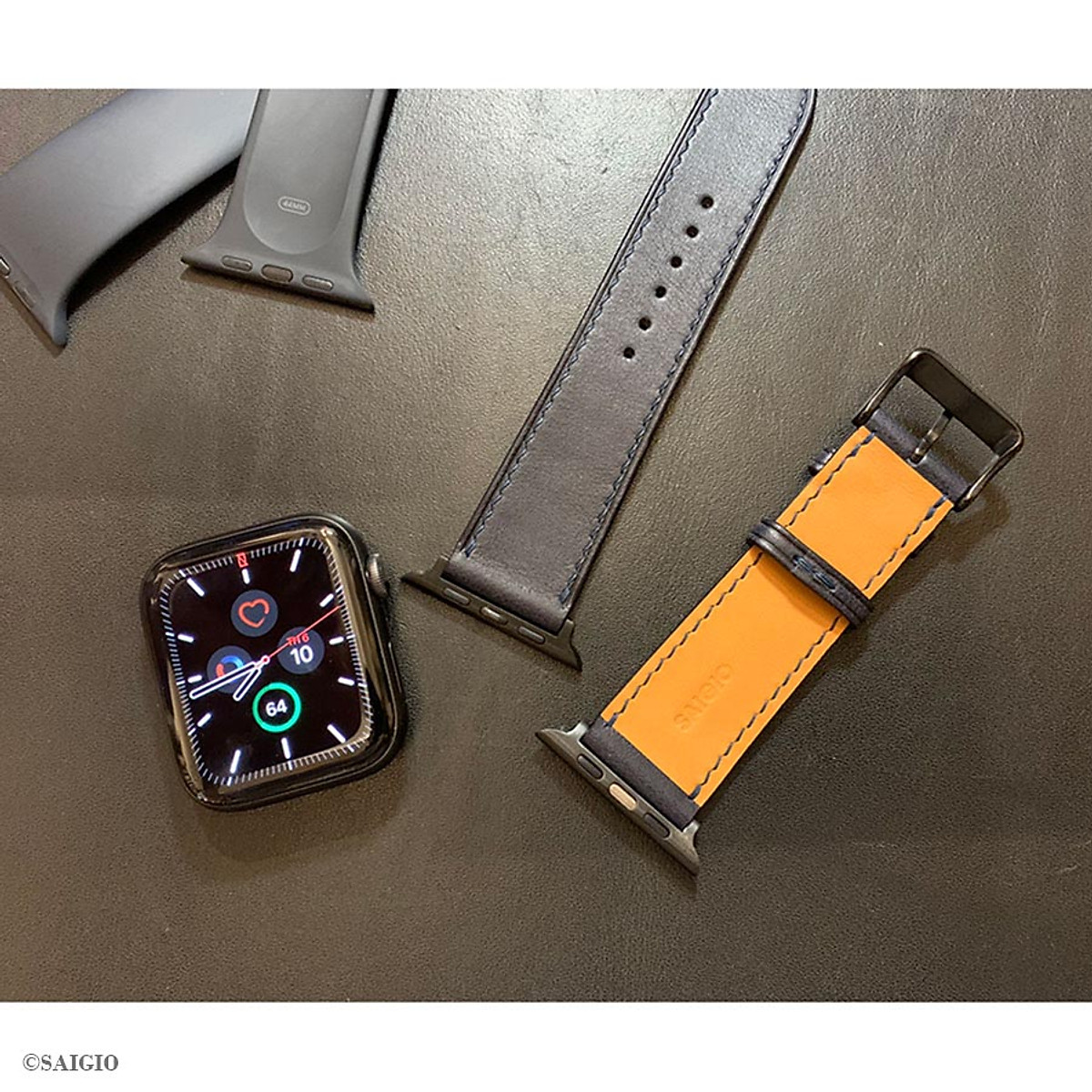Dây Apple Watch 49mm 45mm 44mm 42mm, Chất Liệu Da Bò Cao Cấp, Dây Đeo Phong Cách Cổ Điển, Tương Thích Các Phiên Bản Series Ultra2/Ultra/SE2/SE/9/8/7/6/5/4/3/2/1