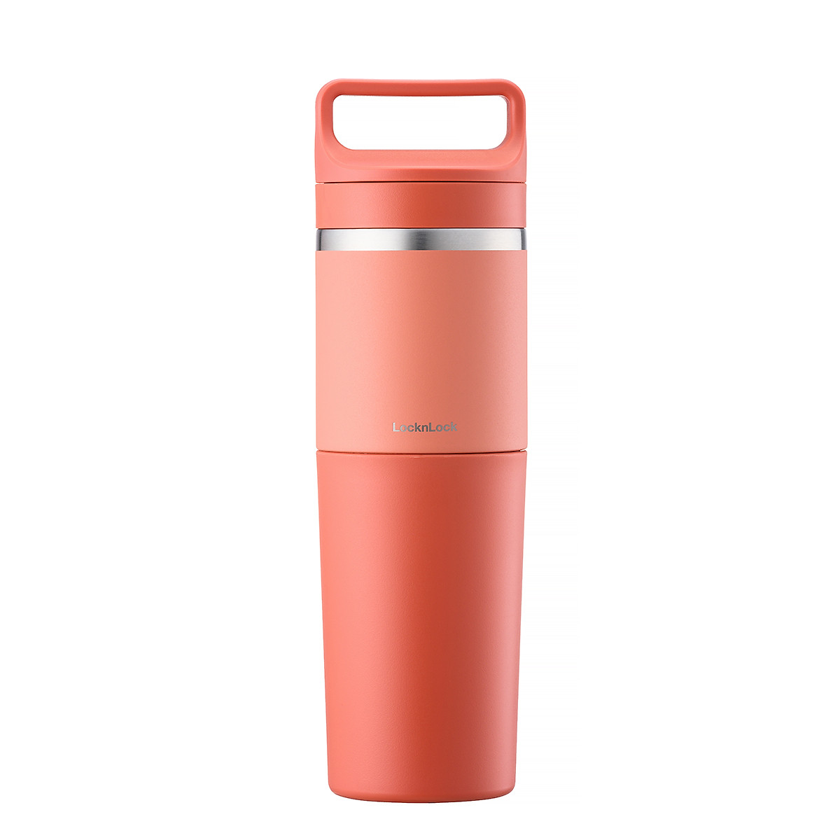 Bình giữ nhiệt Slo 2in1 with tumbler LocknLock LHC4332 (Bình giữ nhiệt và cốc nhựa) 600ml