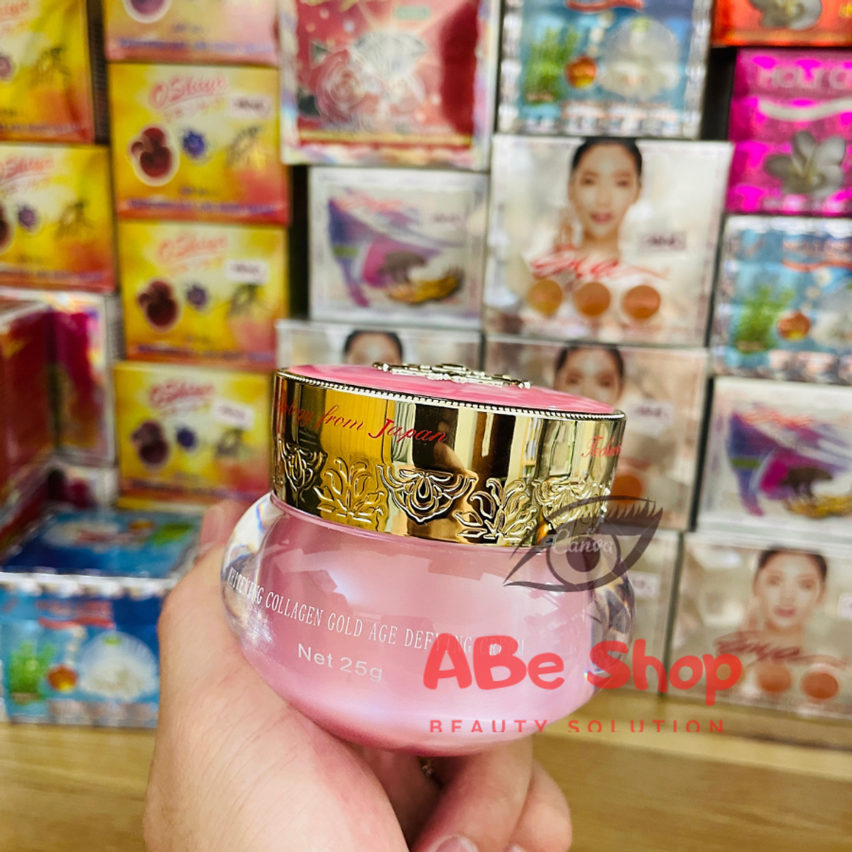 Kem ENYA Vàng Giảm Thâm Nám 25G - ENYA WHITENING COLLAGEN GOLD AGE-DEFYING CREAM