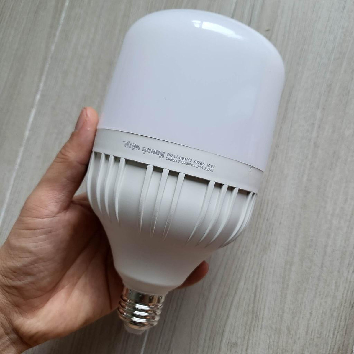 Đèn LED bulb công suất lớn Điện Quang ĐQ LEDBU12 bầu kín - công suất 20W/30W/40W - ánh sáng trắng/vàng
