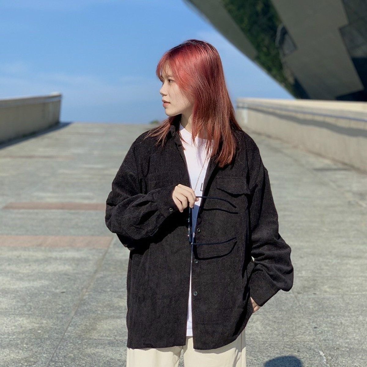 Mua sơ mi ulzzang áo sơ mi nữ áo kiểu dáng Hàn Quốc sơ mi nhung rộng, Áo Sơ mi Nam Nữ Unisex vải Nhung Gân áo khoác sơ mi form rộng Mua Sơ Mi Ulzzang Áo Sơ Mi Nữ Áo Kiểu Dáng Hàn Quốc Sơ Mi Nhung Rộng, Áo Sơ Mi Nam Nữ Unisex Vải Nhung Gân Áo Khoác Sơ Mi Form Rộng