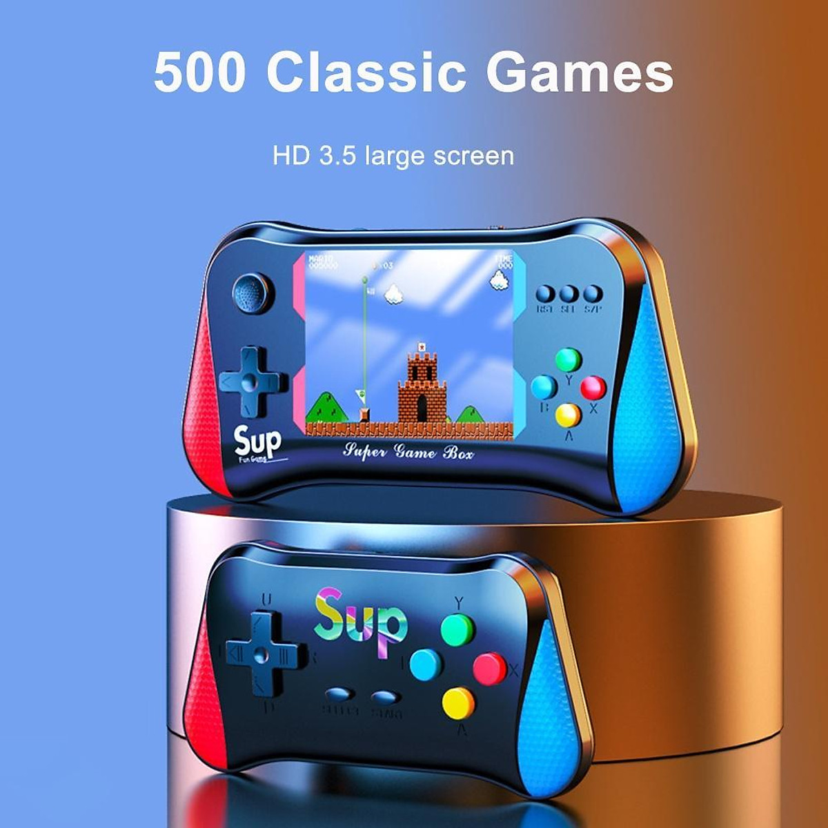 Máy Chơi Game Cầm Tay X7M Màn Hình Lớn 3.5inch Tích Hợp 500 Trò Chơi