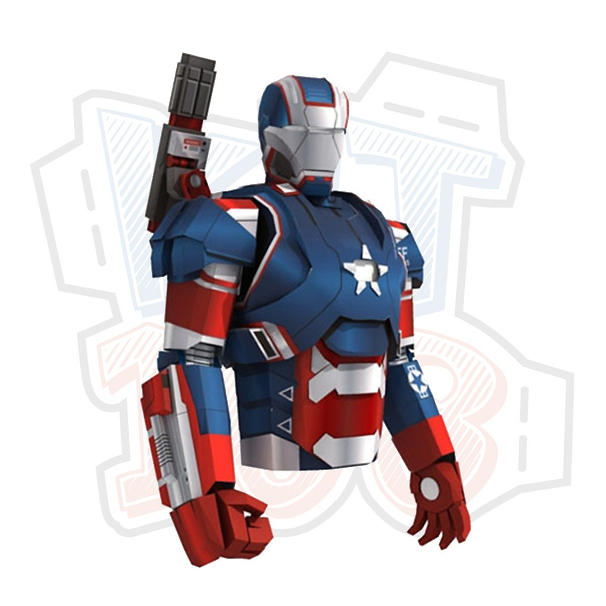 Tổng hợp 82+ hình về mô hình cắt ghép ironman trên giấy 15 Iron Man Mark VII Huyền thoại Papercraft phần 3 Pig UP In màu A3 A4 In tài liệu In tờ rơi In tờ gấp In catalogue