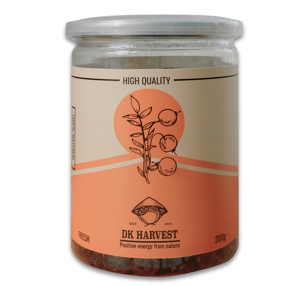 Nam việt quất sấy DK HARVEST nhập khẩu Canada 200g